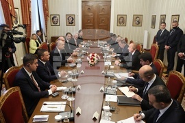 Румен Радев - Илхам Алиев - среща