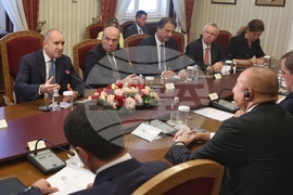 Румен Радев - Илхам Алиев - среща