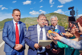 Симитли - автомагистрала „Струма“ - участък - откриване