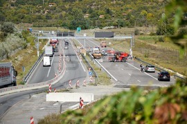 Симитли - автомагистрала „Струма“ - участък - откриване