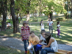 Обновена е градинката в ловешкия квартал „Кольо Фичето“