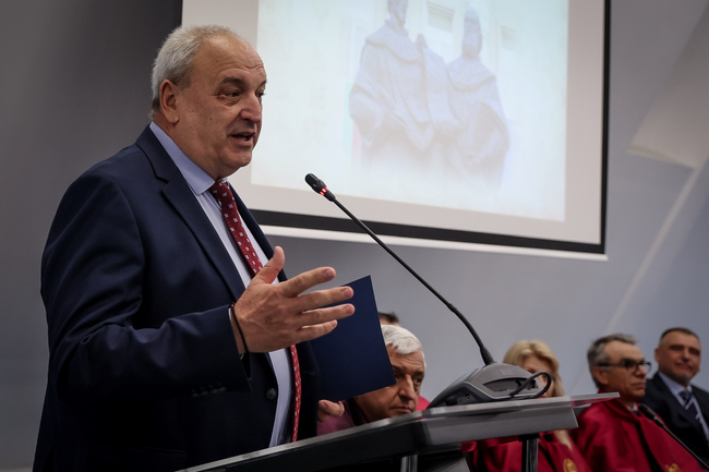 Заместник-министър Стоян Андонов присъства на тържествено събрание по случай 24 май в НСА „Васил Левски“