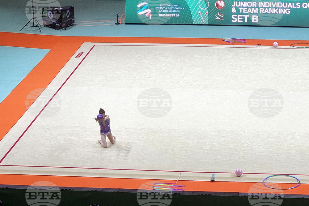 Magdalena Valkova Wins Bronze at Rhythmic Gymnastics European Championships