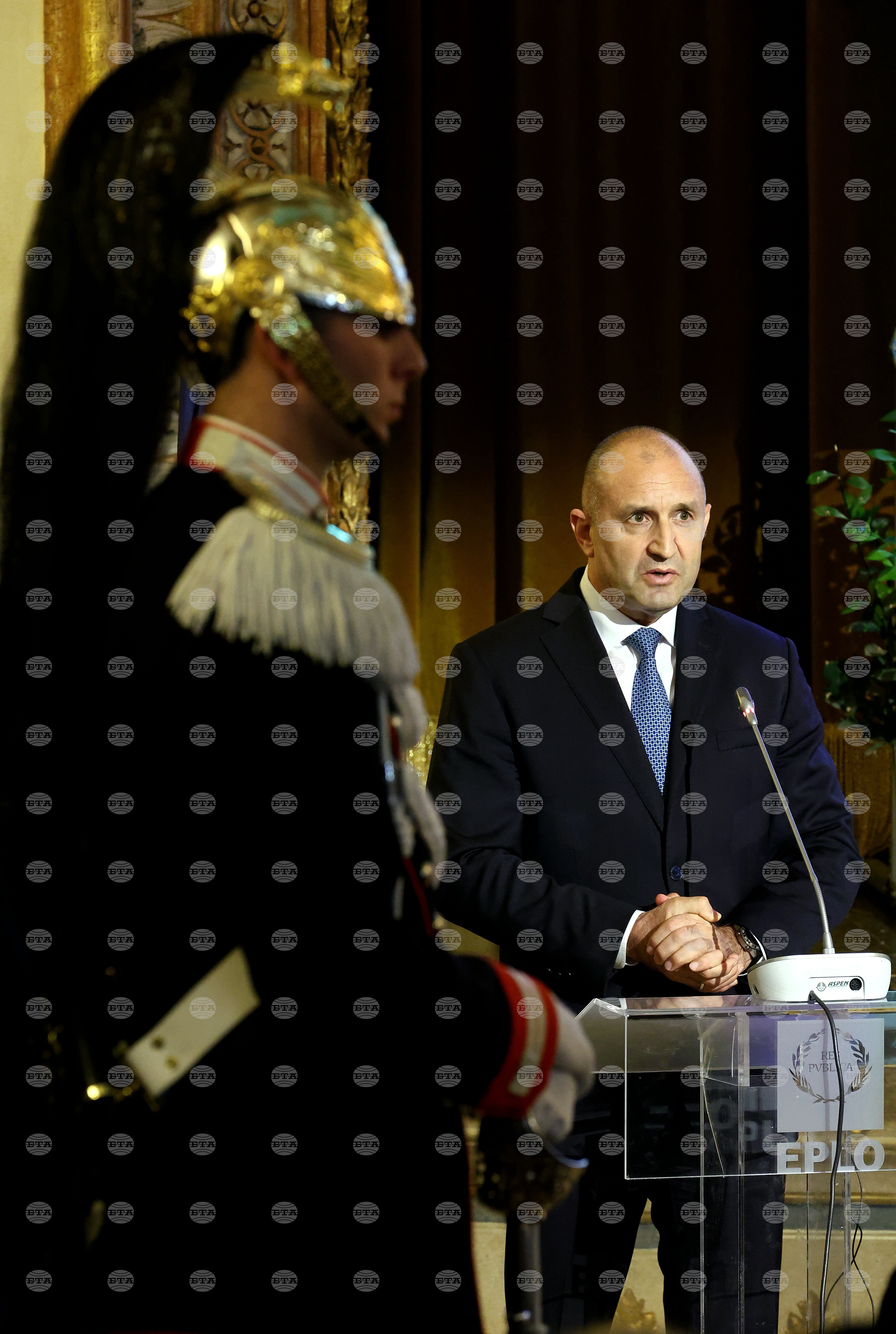 Италия - Румен Радев - Европейска организация за публично право (EPLO) - офис - откриване