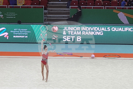 Унгария - Европейско първенство по художествена гимнастика - Дара Малинова