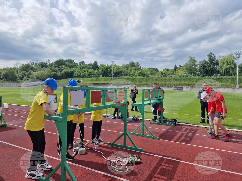 Разград - млади огнеборци - състезание