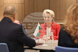 Румен Радев - Урсула фон дер Лайен - среща