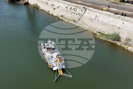 Русе - учение - нефтен разлив - симулация