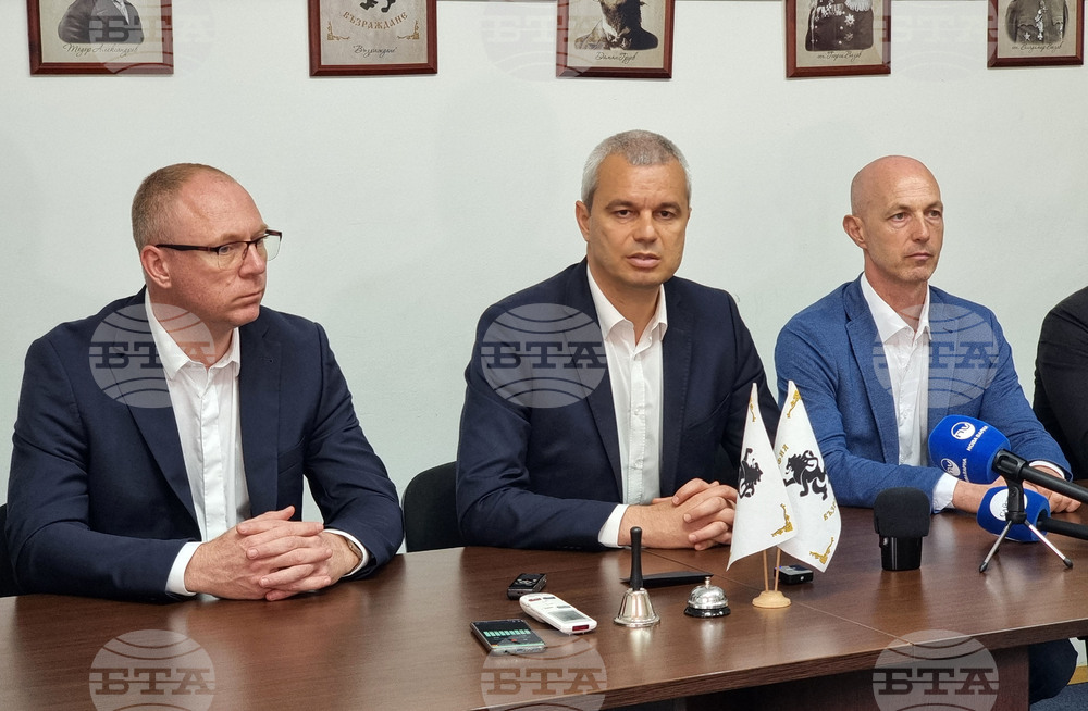 Leader Kostadinov: Vazrazhdane Aim to Be At Least Second in Upcoming Elections