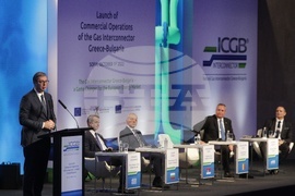 Междусистемна газова връзка - въвеждане в експлоатация - официална церемония  - Александър Вучич