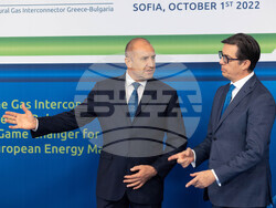 Снимка: Президентство - церемонията по официалното въвеждане в експлоатация на междусистемната газова връзка Гърция-България