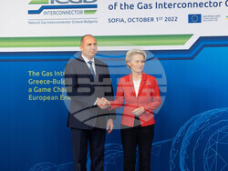 Снимка: Президентство - церемонията по официалното въвеждане в експлоатация на междусистемната газова връзка Гърция-България