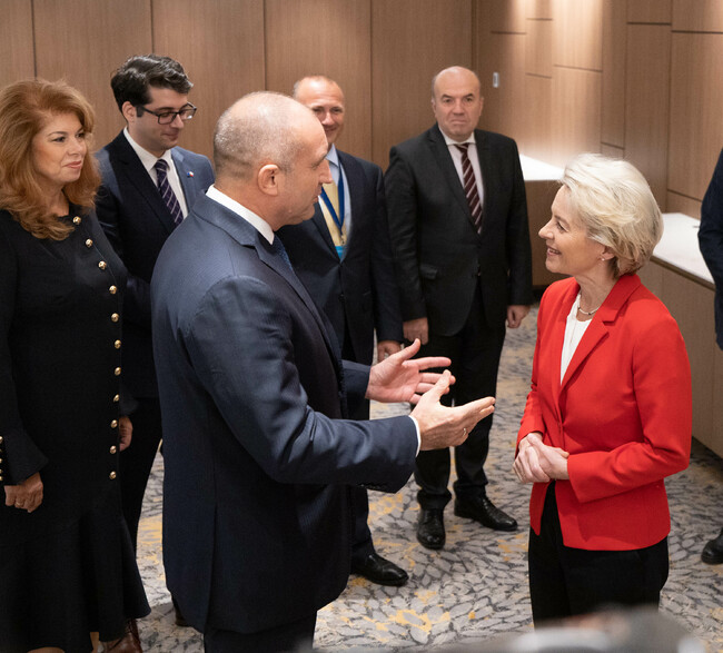 Bulgaria’s Schengen Accession Will Reinforce Integration in SE Europe, President Radev Tells von Der Leyen