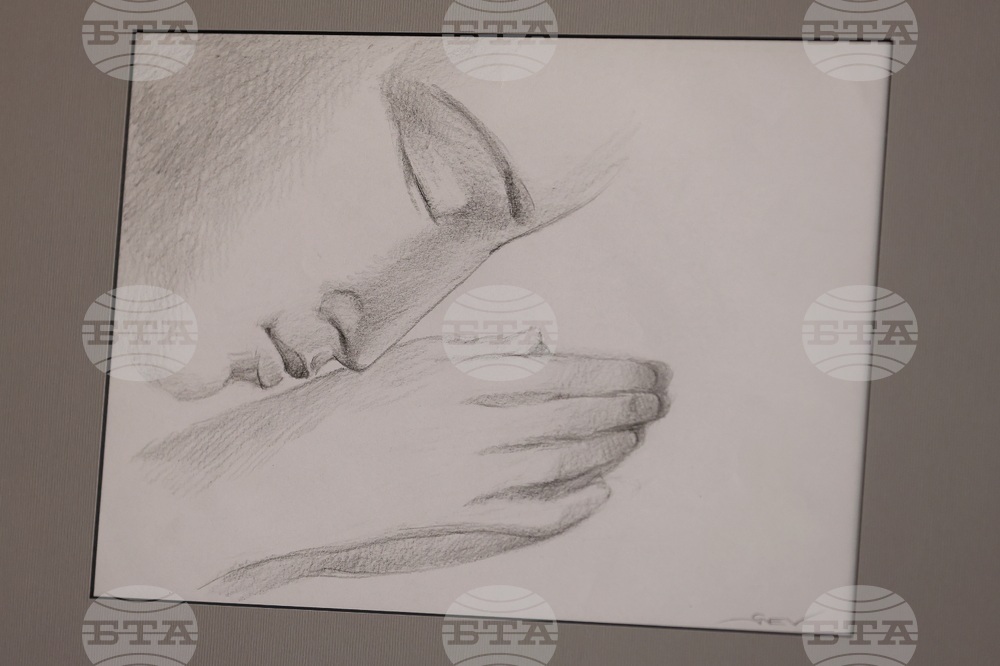 Италия - Румен Радев - откриване на изложба "Атон в рисунки и фотографии"