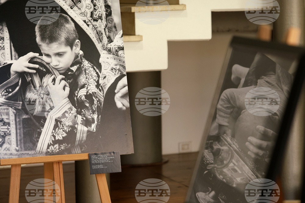 Италия - Румен Радев - откриване на изложба "Атон в рисунки и фотографии"