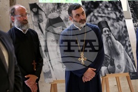 Италия - Румен Радев - откриване на изложба "Атон в рисунки и фотографии"