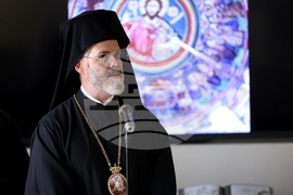 Италия - Румен Радев - откриване на изложба "Атон в рисунки и фотографии"