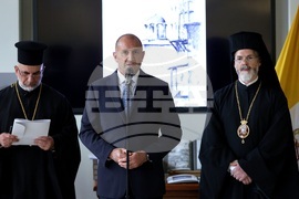 Италия - Румен Радев - откриване на изложба "Атон в рисунки и фотографии"