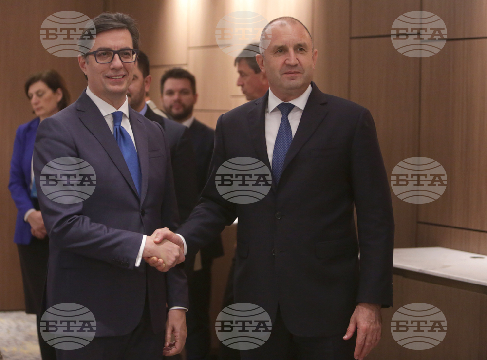 Румен Радев - Стево Пендаровски - среща