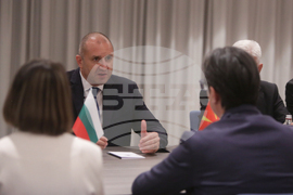 Румен Радев - Стево Пендаровски - среща