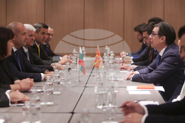 Румен Радев - Стево Пендаровски - среща