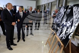 Италия - Румен Радев - откриване на изложба "Атон в рисунки и фотографии"