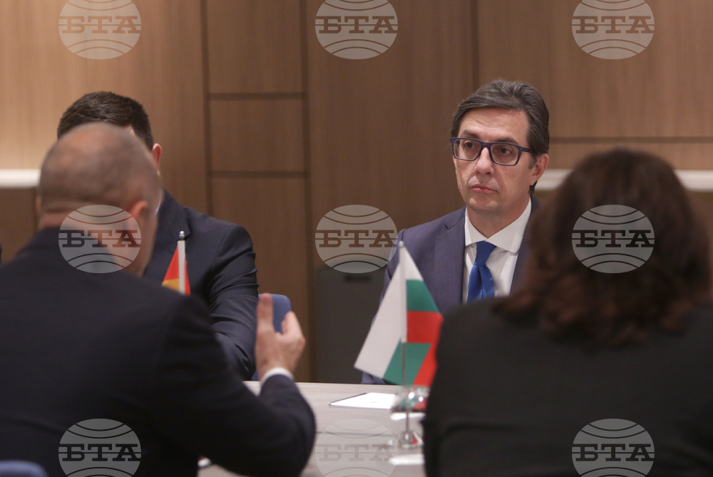 Румен Радев - Стево Пендаровски - среща