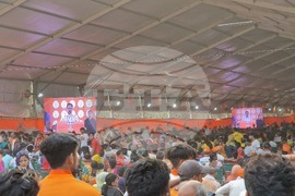 Индия - Нарендра Моди - предизборен митинг