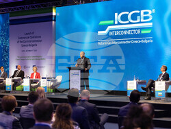 Снимка: Прессекретариат - Президентът Румен Радев на церемонията по официалното въвеждане в експлоатация на междусистемната газова връзка Гърция-България - IGB.