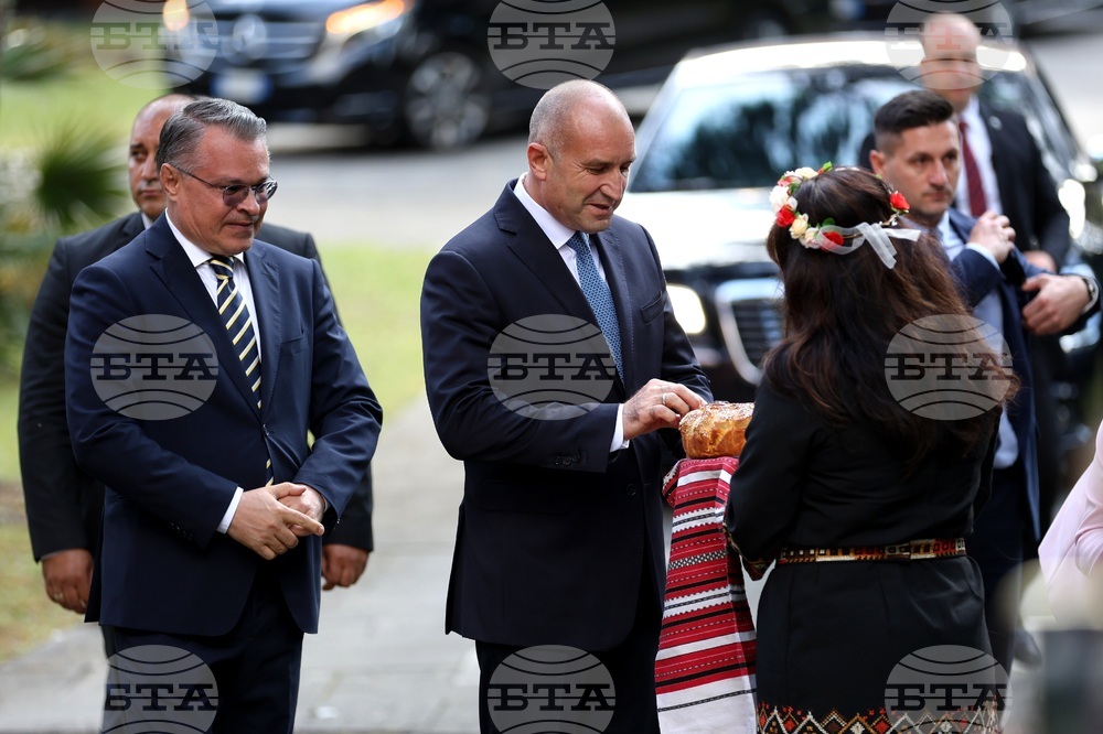 Италия - Румен Радев - прием в българското посолство