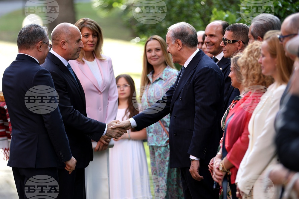 Италия - Румен Радев - прием в българското посолство
