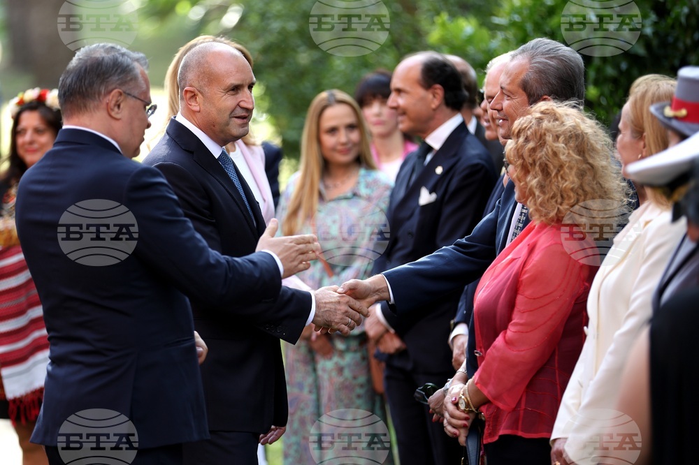 Италия - Румен Радев - прием в българското посолство