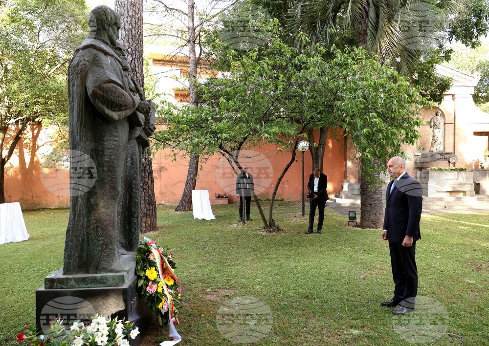 Италия - Румен Радев - прием в българското посолство