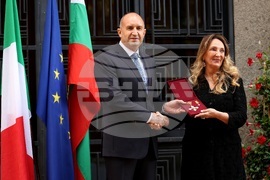 Италия - Румен Радев - прием в българското посолство