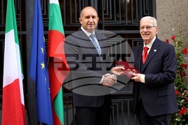 Италия - Румен Радев - прием в българското посолство