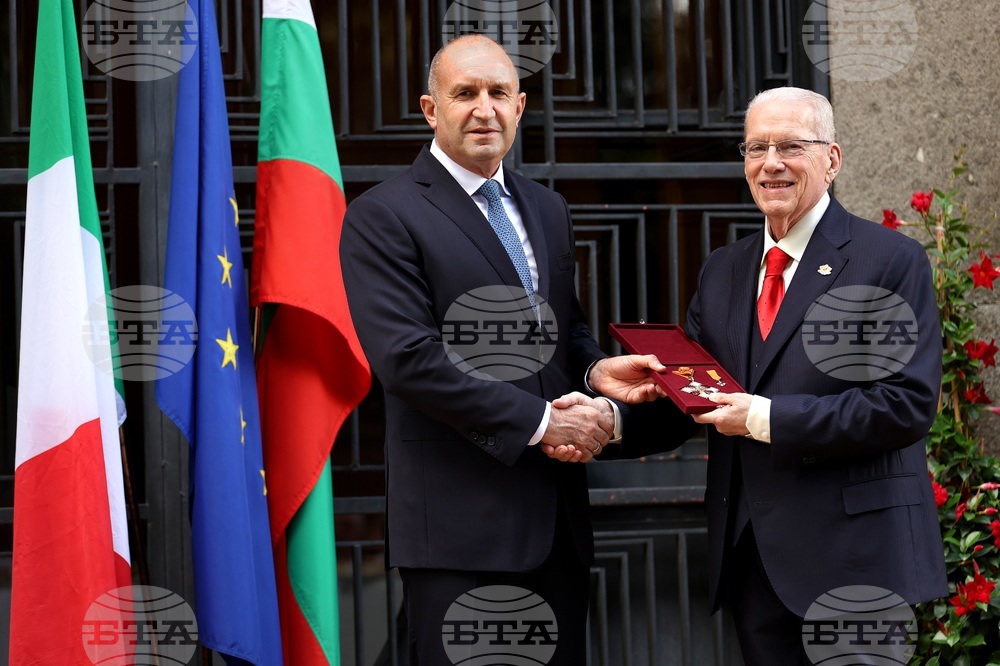 Италия - Румен Радев - прием в българското посолство