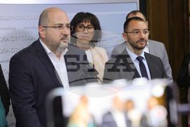 СОС - ГЕРБ-СДС - пресконференция