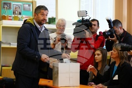 Парламентарни избори - гласуване - Христо Иванов 