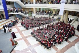 Бургас - Бургаски свободен университет - връчване на дипломи - церемония