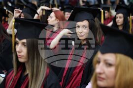 Бургас - Бургаски свободен университет - връчване на дипломи - церемония