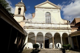 Италия - Румен Радев - базилика „Сан Клементе“