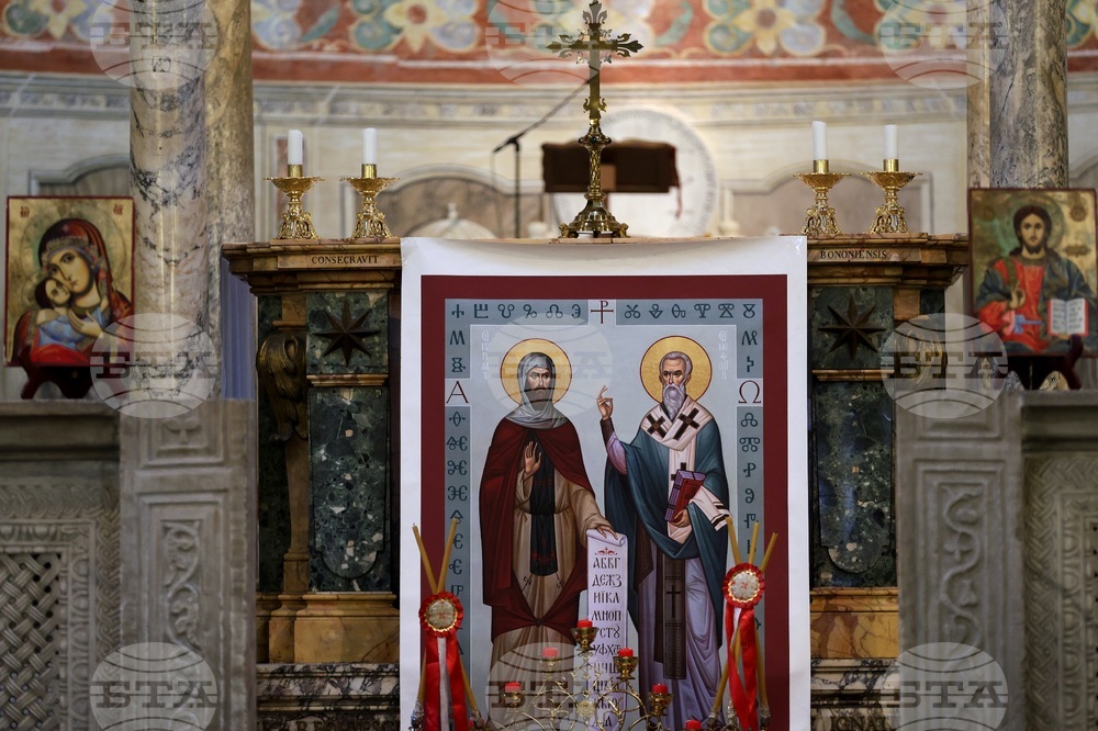 Италия - Румен Радев - базилика „Сан Клементе“