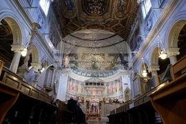 Италия - Румен Радев - базилика „Сан Клементе“