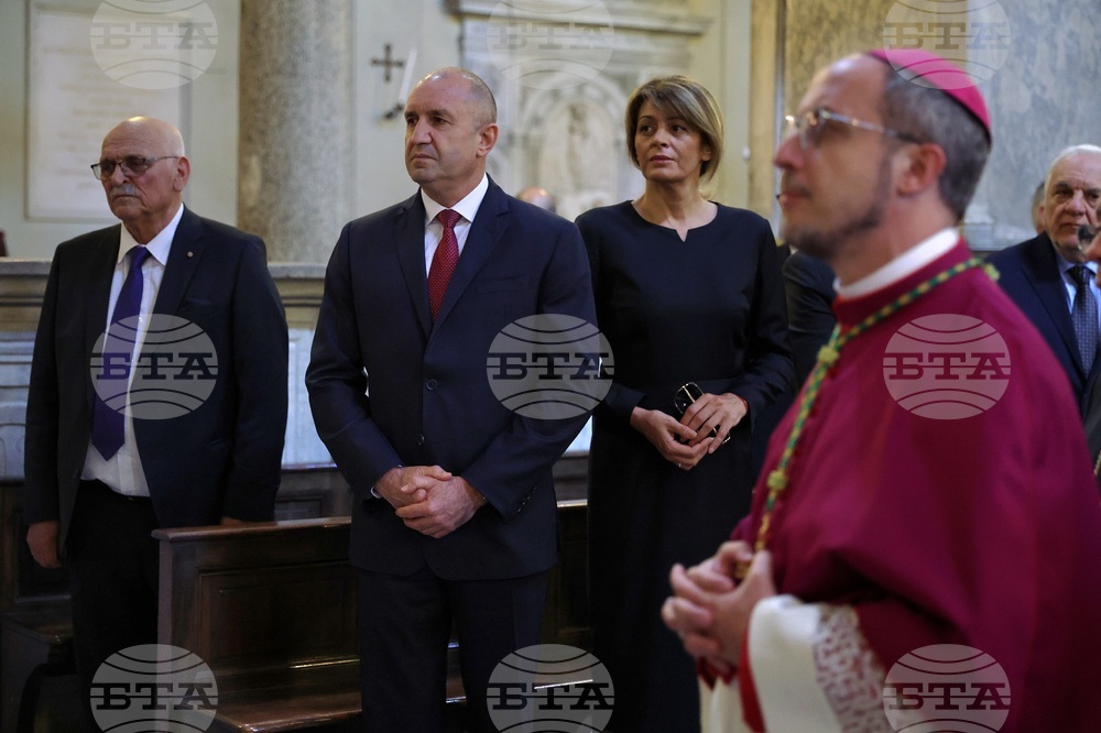 Италия - Румен Радев - базилика „Сан Клементе“