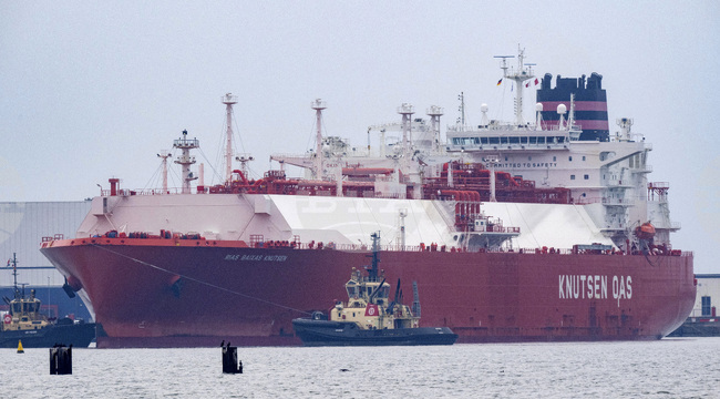 Германия е внесла рекордни количества втечнен природен газ през първото тримесечие на тази година