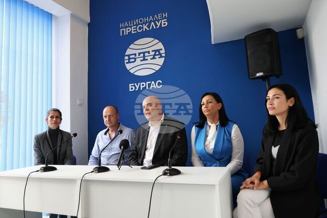 Национален пресклуб на БТА Бургас - Иван Гешев - коалиция „Граждански блок“ - пресконференция