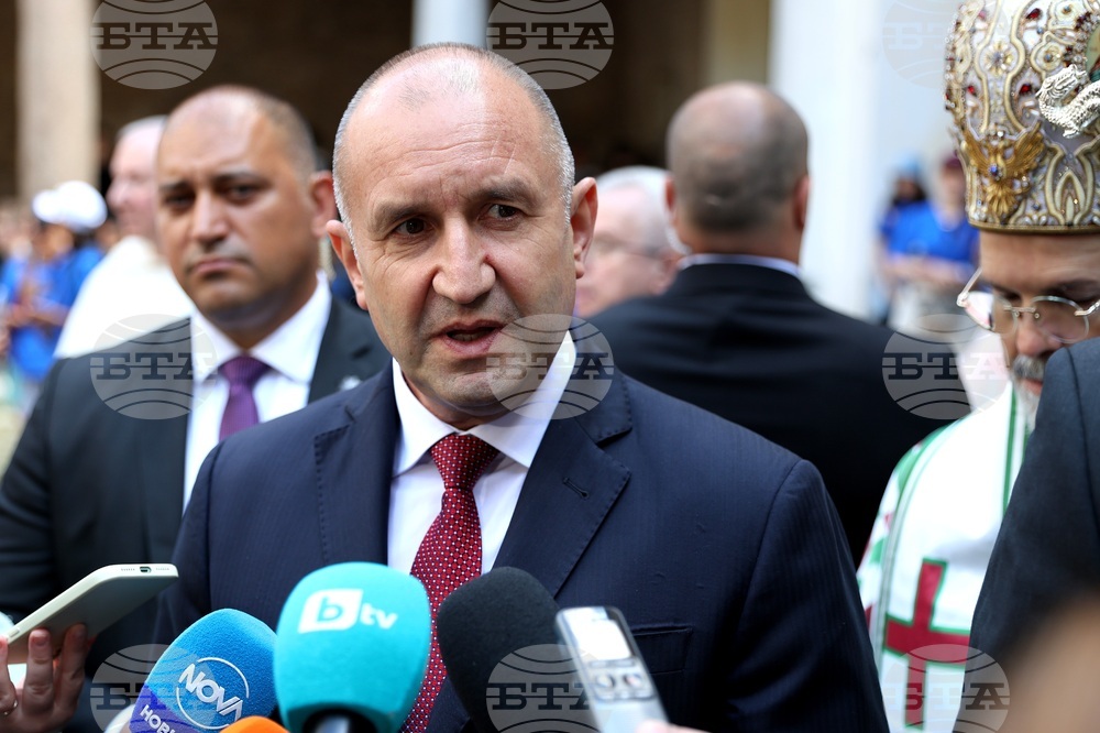 Италия - Румен Радев - брифинг