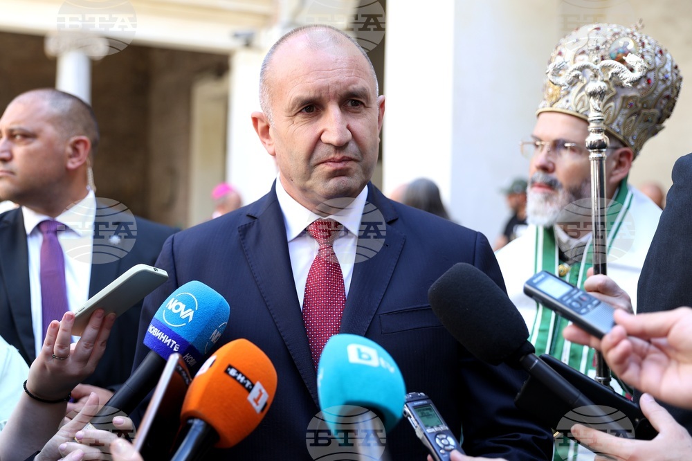 Италия - Румен Радев - брифинг