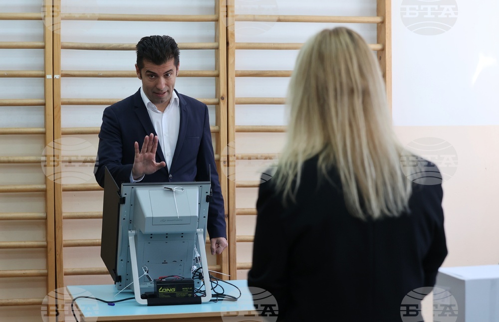 Парламентарни избори - гласуване - Кирил Петков