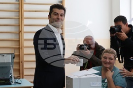 Парламентарни избори - гласуване - Кирил Петков